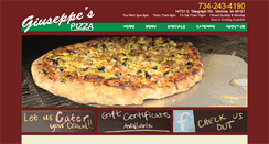 Desktop Screenshot of giuseppe-pizza.com
