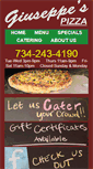 Mobile Screenshot of giuseppe-pizza.com